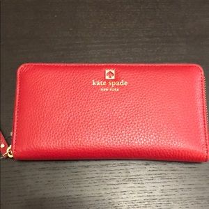Kate Spade Neda Leather Grant Park Large Wallet